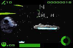 Star Wars: Flight of the Falcon - GBA Screen