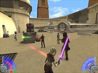 Star Wars Jedi Knight: Jedi Academy - PC Screen
