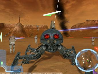 Star Wars: The Clone Wars - PS2 Screen