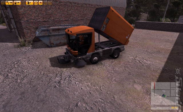 Street Cleaning Simulator - PC Screen