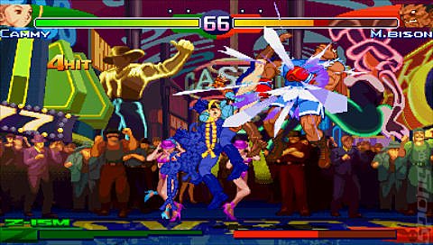 Street Fighter Alpha 3 Max (PSP) Editorial image