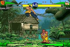 Street Fighter Alpha 3 - GBA Screen