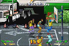 Street Jam Basketball - GBA Screen