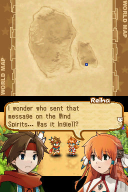 Summon Night: Twin Age - DS/DSi Screen