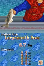 Super Black Bass Fishing - DS/DSi Screen