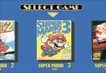 Super Mario Allstars / Super Mario World - SNES Screen