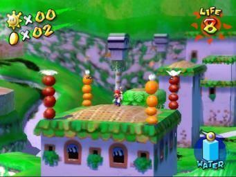 New Mario Super Sunshine screens and details beam down! News image