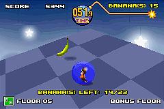 Super Monkey Ball Jr. - GBA Screen