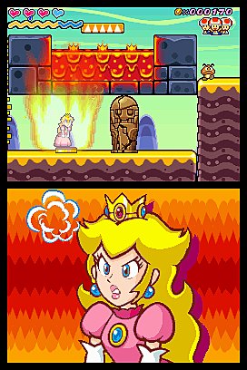 Super Princess Peach - DS/DSi Screen