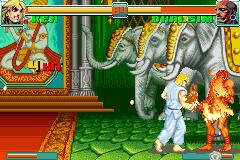Super Street Fighter II Turbo Revival - GBA Screen