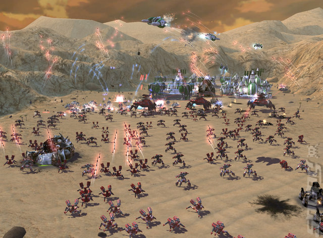 Supreme Commander 2 - Xbox 360 Screen