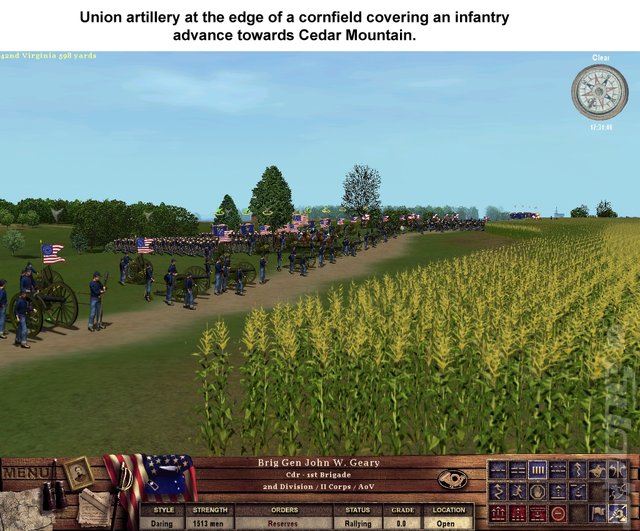 Take Command: 2nd Manassas - PC Screen