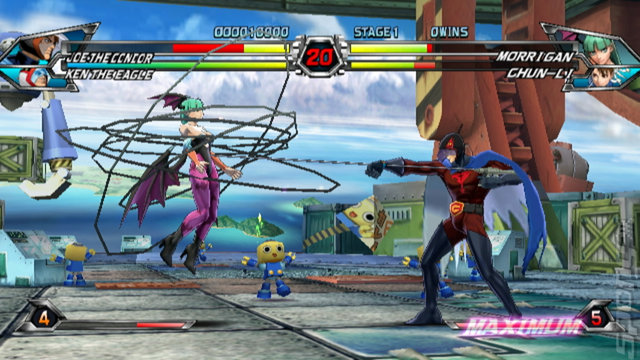 Tatsunoko vs Capcom: Ultimate All Stars - Wii Screen