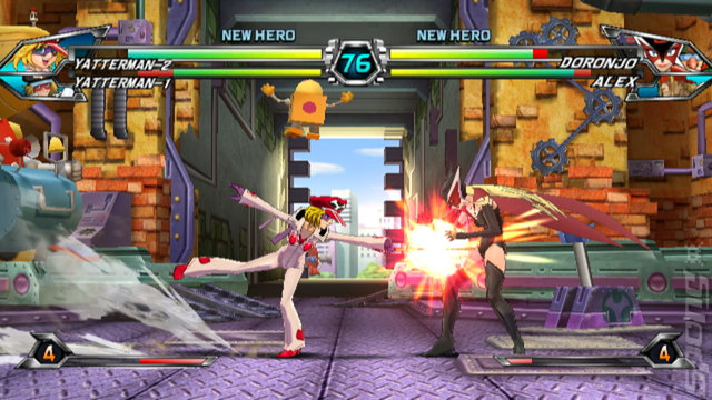 Tatsunoko vs Capcom: Ultimate All Stars - Wii Screen