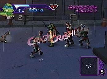 Teenage Mutant Ninja Turtles - PS2 Screen