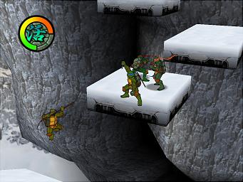 Teenage Mutant Ninja Turtles 2: BattleNexus - GameCube Screen