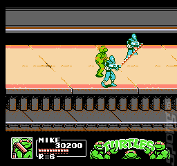 Teenage Mutant Ninja Turtles 3: The Manhattan Project - NES Screen