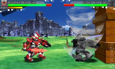 Tenkai Knights: Brave Battle - 3DS/2DS Screen