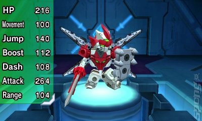 Tenkai Knights: Brave Battle - 3DS/2DS Screen