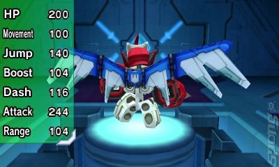 Tenkai Knights: Brave Battle - 3DS/2DS Screen