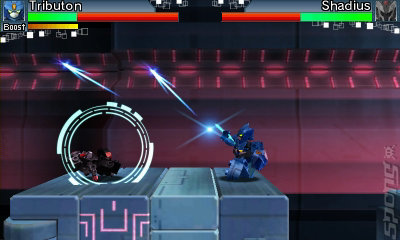 Tenkai Knights: Brave Battle - 3DS/2DS Screen