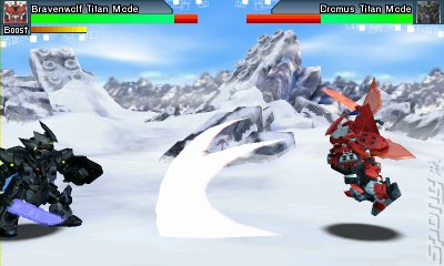 Tenkai Knights: Brave Battle - 3DS/2DS Screen