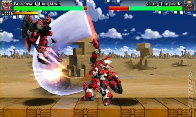 Tenkai Knights: Brave Battle - 3DS/2DS Screen