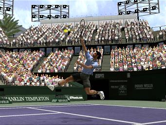 Tennis Masters Series 2003 - PC Screen