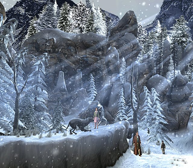 The Chronicles of Narnia: The Lion, The Witch and The Wardrobe - Xbox Screen