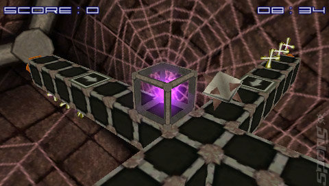 The Cube - PSP Screen