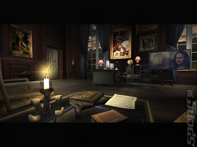 The Da Vinci Code - Xbox Screen