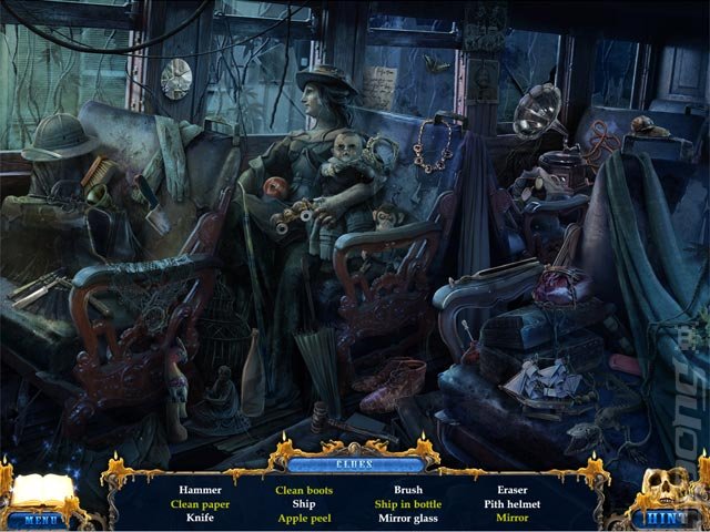 The Hidden Mystery Collectives: Dark Dimensions: City of Fog & Dark Dimensions: Wax Beauty - PC Screen