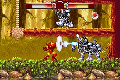 The Invincible Iron Man - GBA Screen