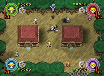 The Legend of Zelda: Four Swords Adventures - GameCube Screen