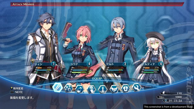 The Legend of Heroes: Trails of Cold Steel III - PS4 Screen