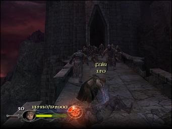 The Lord of the Rings: The Return of the King - Xbox Screen