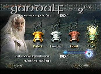 The Lord of the Rings: The Return of the King - GameCube Screen
