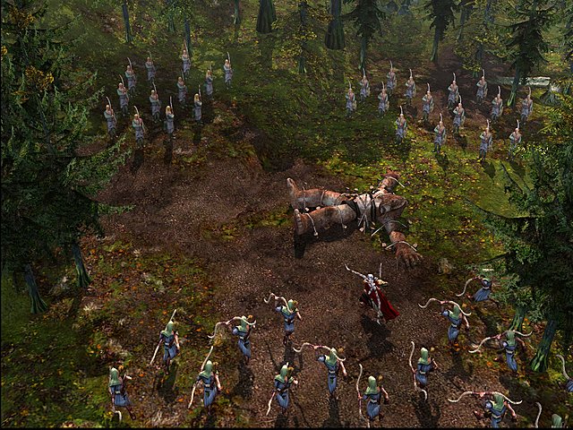 The Lord of the Rings: The Battle for Middle-Earth II - PC Screen
