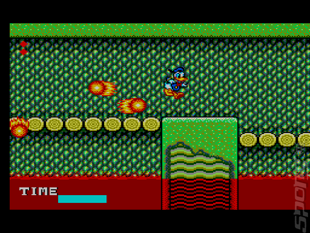 The Lucky Dime Caper starring Donald Duck - Sega Master System Screen