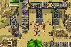 The Mummy: Manacle of Osiris - GBA Screen