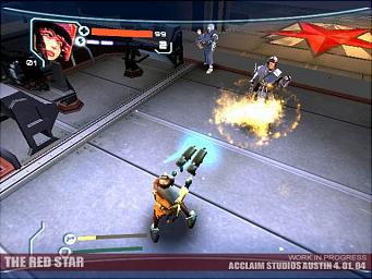 The Red Star - PS2 Screen