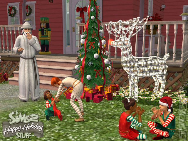 The Sims 2 Festive Holiday Stuff - PC Screen