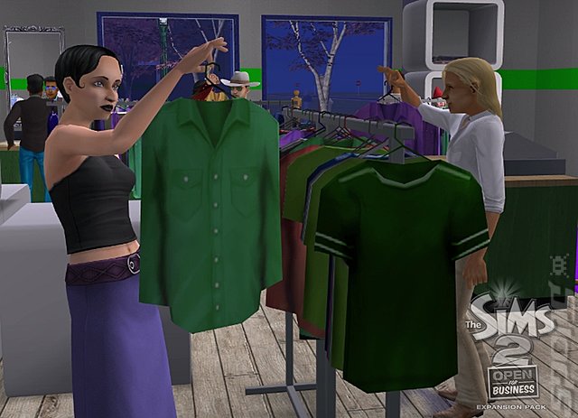 New Sims 2 Open For Business Screens News image