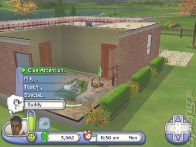 The Sims 2: Pets - GameCube Screen
