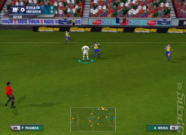 This is Football 2005 - PS2 Screen