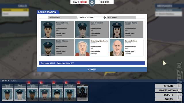 This is the Police - Switch Screen