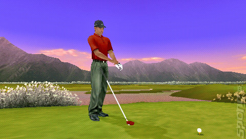 Tiger Woods PGA Tour 07 - PSP Screen