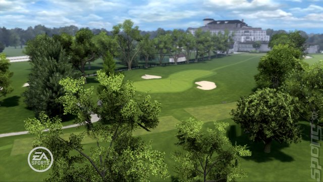 Tiger Woods PGA Tour 08 - PC Screen