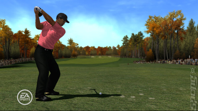 Tiger Woods PGA Tour 08 - PC Screen