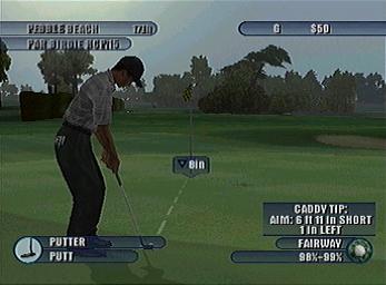 Tiger Woods PGA Tour 2003 - PS2 Screen